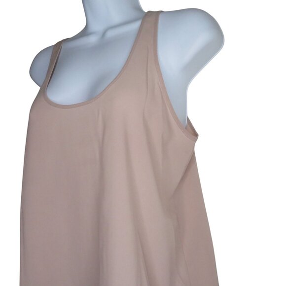 New Frenchi Womens XS Blush Pink Sleeveless Top Tank Polyester Spandex - Picture 5 of 10